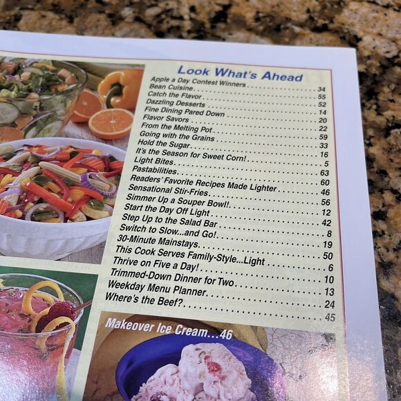 Taste of Homes Light And Tasty Cooking Recipe Magazines 2002 Back Issue Set Of 6 - Picture 9 of 13